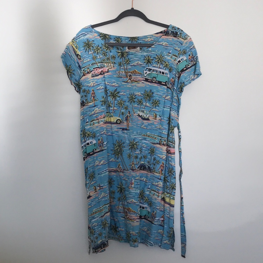 Vintage Reyn Spooner Hawaii Print Dress